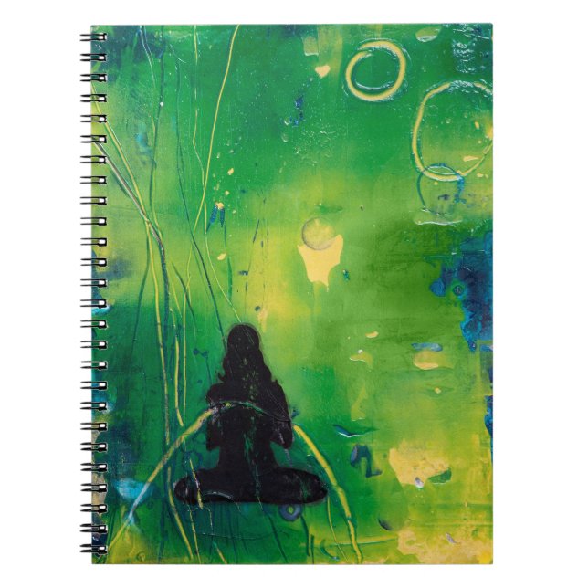 Caderno da foto de Namaste (Frente)