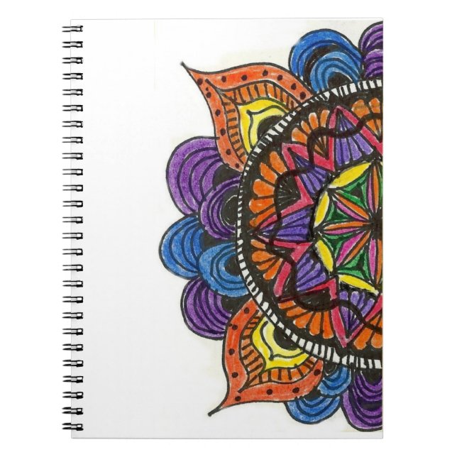 Caderno da mandala (Frente)