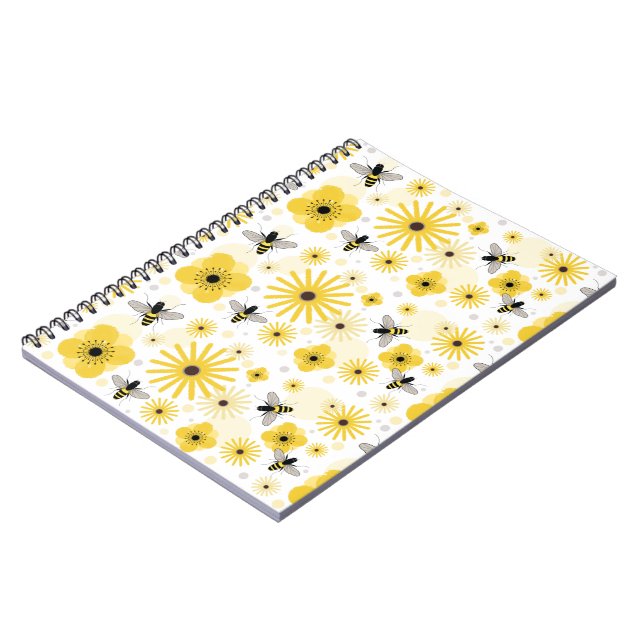 Caderno das flores & das bolinhas das abelhas (Left Side)