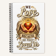 Caderno de 1 JOÃO 4:19 Nós Amamos
