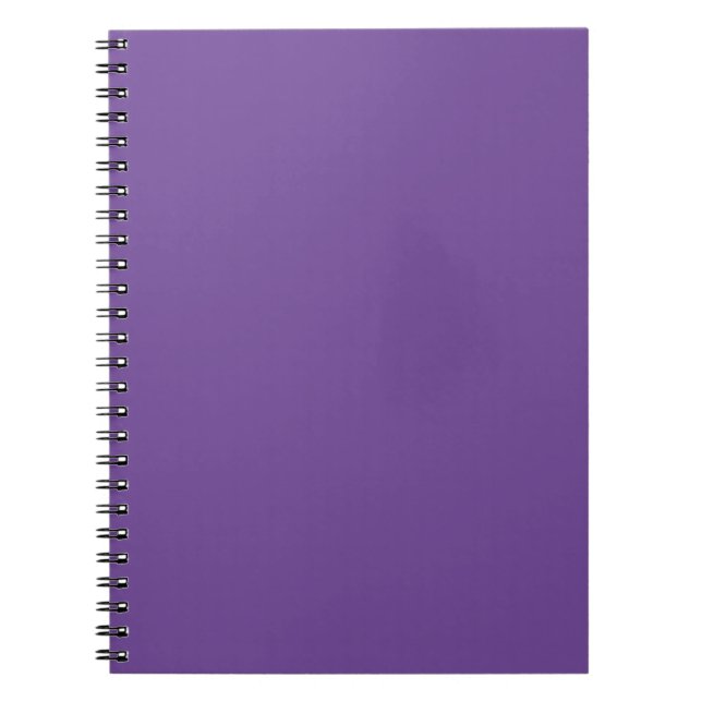Caderno de Anotações | Capa Roxa – Espiral Clássic (Frente)