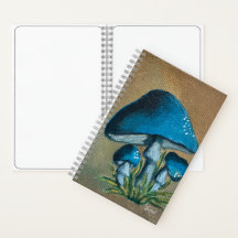 Caderno de Cogumelo Moody Blues