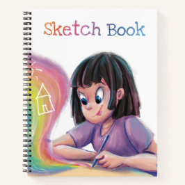 Caderno de Desenho de Arte para Crianças | Você es