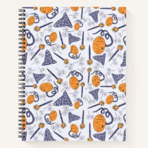 Caderno de Desenhos de Halloween Adorável – Abóbor