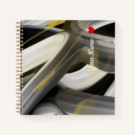 Caderno de Esboços Pessoal Tendência Arte Abstrata