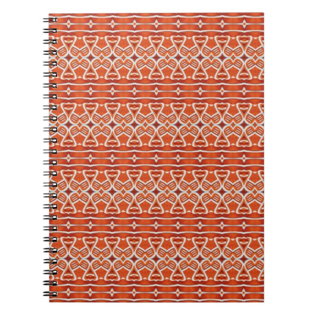 CADERNO DE ESPIRAL DE BISCOITO DE GENGIBRE (Frente)