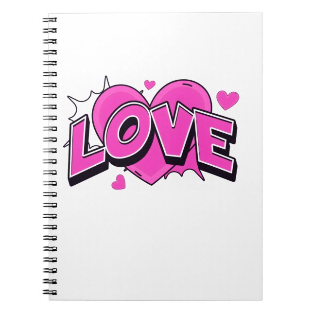 Caderno de Fotos Espiral AMOR (Frente)