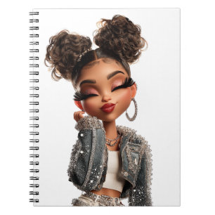 Caderno de Fotos Espiral Confident Couture Cutie