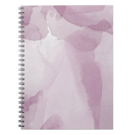 Caderno de Fotos Espiral de Aquarela Rosa (80 Pági