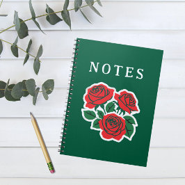 Caderno de Fotos Espiral de Rosa