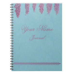 Caderno de Fotos Espiral de Wisteria