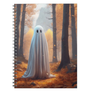 Caderno de Fotos Espiral do Fantasma do Outono