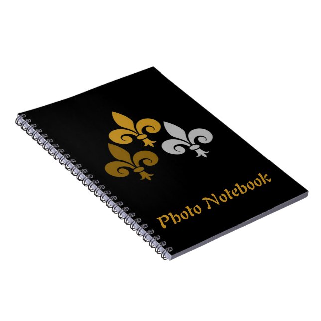 Caderno de Fotos Espiral Fleur de Lys (Lado Direito)