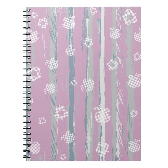 Caderno de Fotos Espiral – Gingham Orchard (Frente)