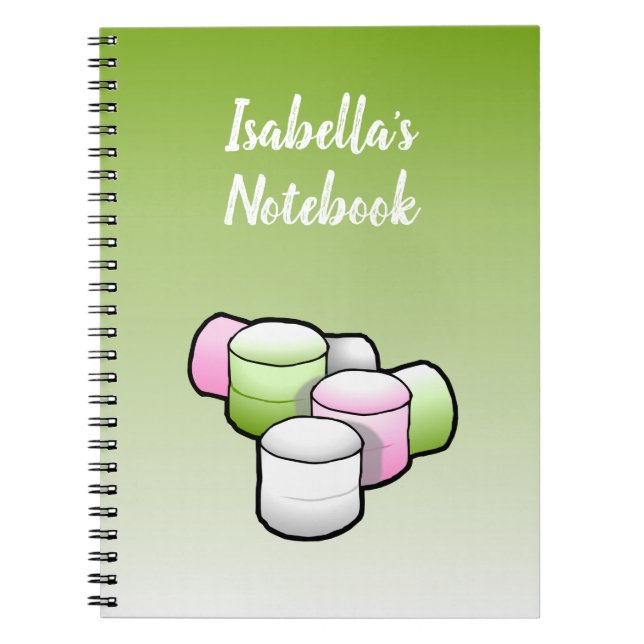 Caderno de Fotos Espiral Marshmallow (Frente)