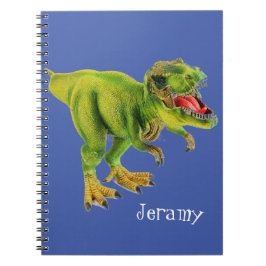 Caderno de Fotos Espiral Personalizado de Dinossau
