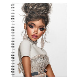 Caderno de Fotos Espiral Sequins & Sculpted Glam G