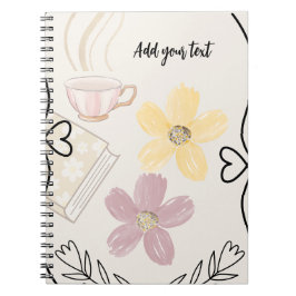Caderno de Fotos Pessoais em Espiral de Amor