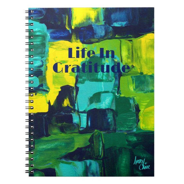 Caderno de Jornal em Espiral SPWW Agiu por Impulso (Frente)