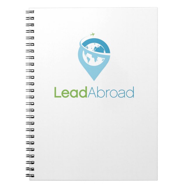 Caderno de LeadAbroad (Frente)