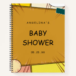 Caderno de Lista de Presentes de Chá de Bebê Tema 