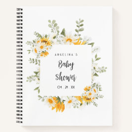 Caderno de Lista de Presentes para Chá de Bebê de 