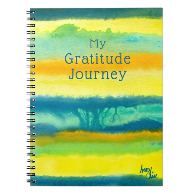 Caderno de notas com espiral em azul turquesa SPWW (Frente)