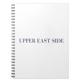 Caderno de Notas com Espiral Upper East Side