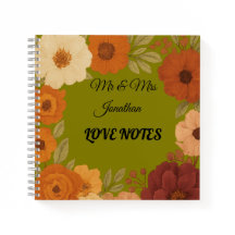 Caderno de Notas de Amor do Casal Personalizado Sr