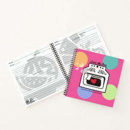 caderno de receitas do livro de receitas pessoais 