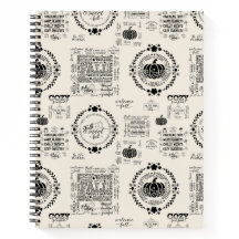 Caderno de Receitas Espiral Outono