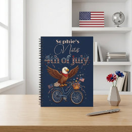 Caderno de Sala de Aula Patriótico do Dia 4 de Jul