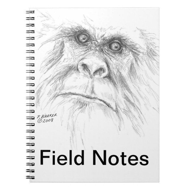 Caderno de Sasquatch (Frente)