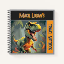 Caderno de Viagem do Dinossauro T-Rex