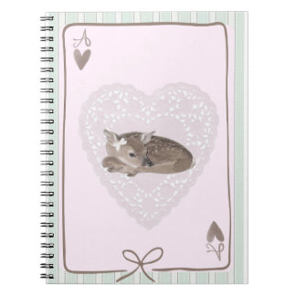 Caderno diário espiral cotteque cottagecore fofo 