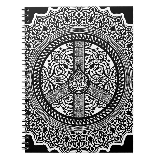 Caderno do Arabesque da paz (Frente)