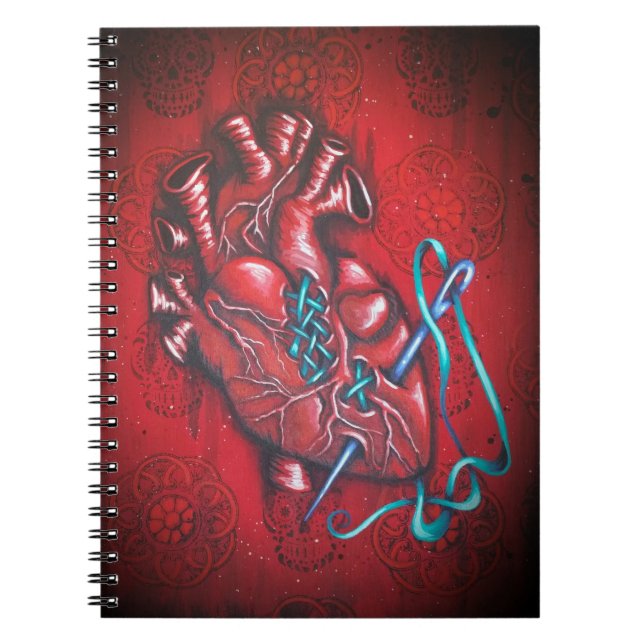 Caderno do coração do açúcar (Frente)