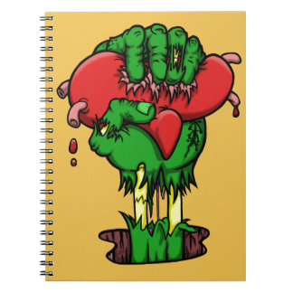Caderno do coração do zombi - 80 páginas