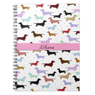 Caderno do Dachshund