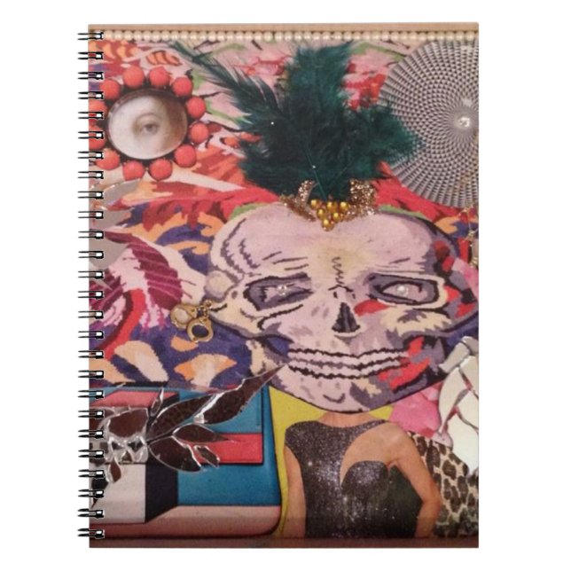 Caderno do design do crânio (Frente)