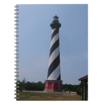 Caderno do farol de Hatteras do cabo