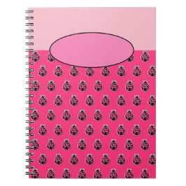 Caderno do inseto da joaninha