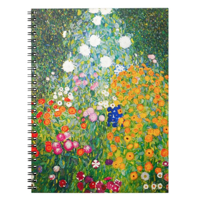 Caderno do jardim de Gustavo Klimt (Frente)