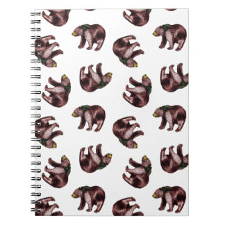 Caderno do lance do urso