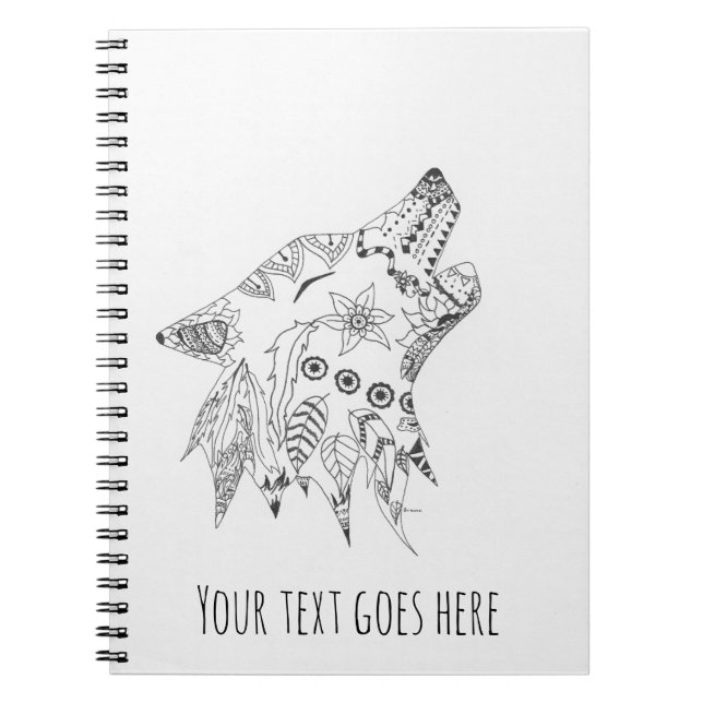 Caderno do lobo (Frente)