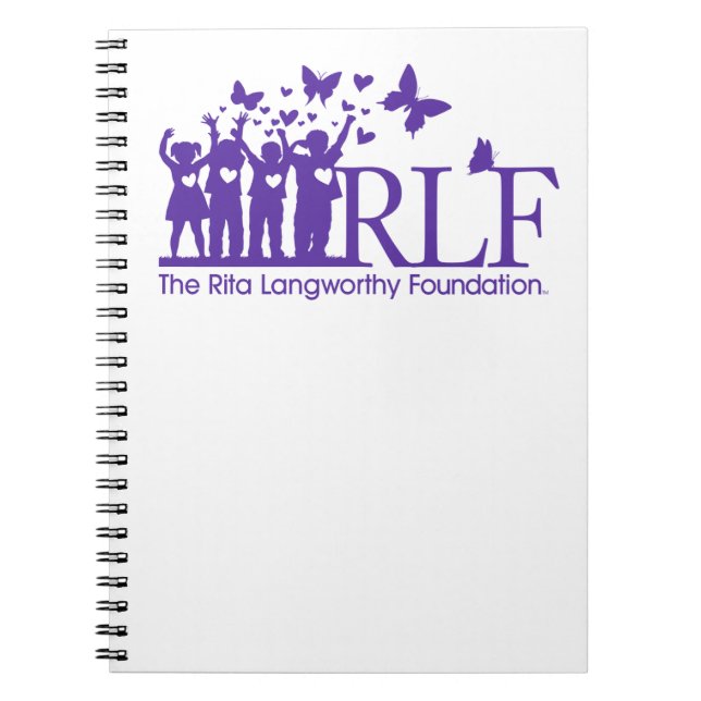 Caderno do logotipo de RLF, 80 páginas (Frente)