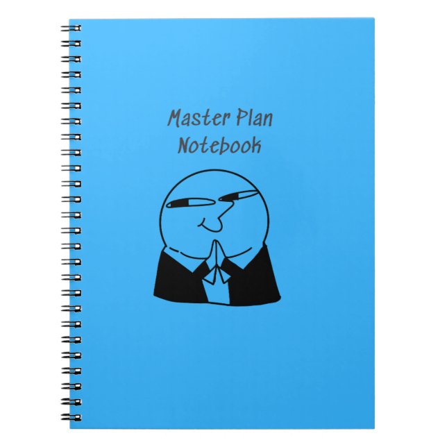 Caderno do Plano Mestre (Frente)