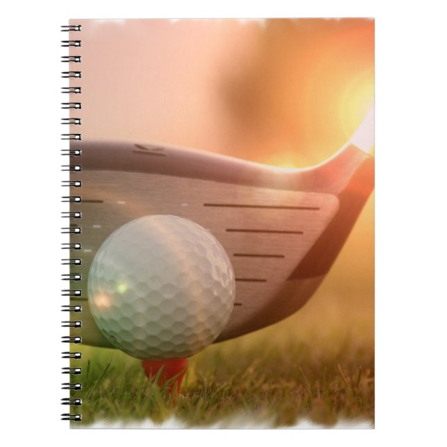 Caderno do Putter do golfe (Frente)
