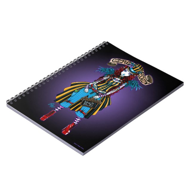Caderno do secundário do tatuagem do circo de (Left Side)