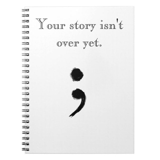Caderno do Semicolon (Frente)